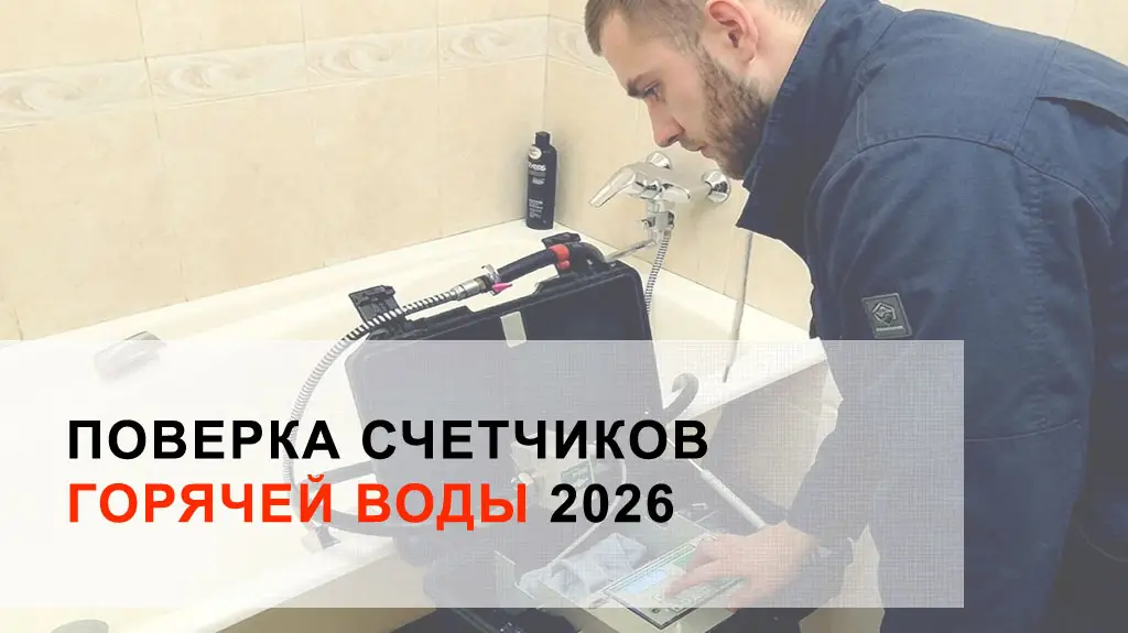 Поверка счетчиков горячей воды