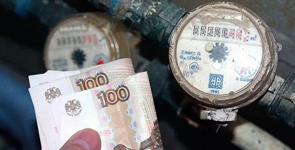 расход воды по счетчикам